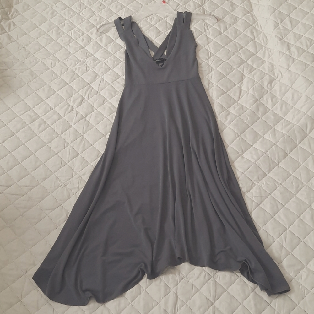 Gray dress
